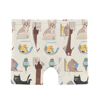 Kickee Pants Boxer Brief - Natural Books & Pets