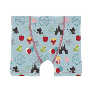 Kickee Pants Boy's Boxer Brief - Spring Sky Theme Park