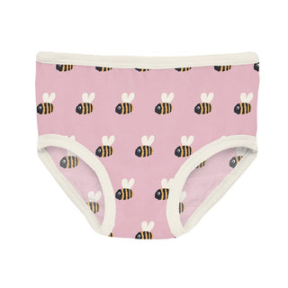 Girl's Print Bamboo Underwear - Cake Pop Baby Bumblebee Toddler Underwear