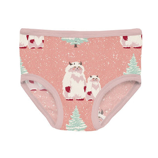 Kickee Pants Underwear (Set of 3) - Baby Rose Stripe, Baby Rose & Blush Yeti