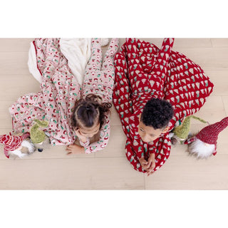 Kickee Pants Long Sleeve Pajama Set - Baby Rose Gnomes