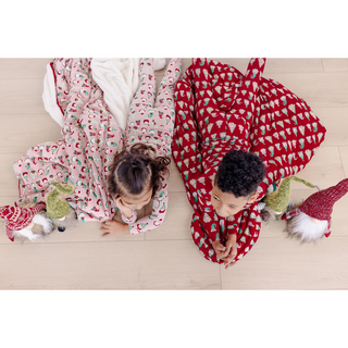 Kickee Pants Long Sleeve Pajama Set - Baby Rose Gnomes