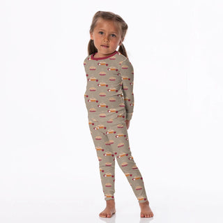 Bamboo Long Sleeve Pajama Set - Fall Pies Baby & Toddler Sleepwear