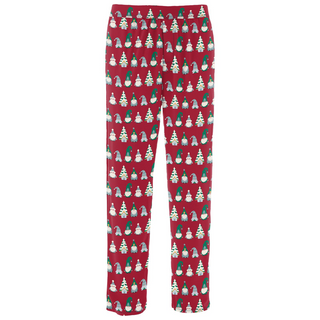 Kickee Pants Pajama Pants - Crimson Gnomes