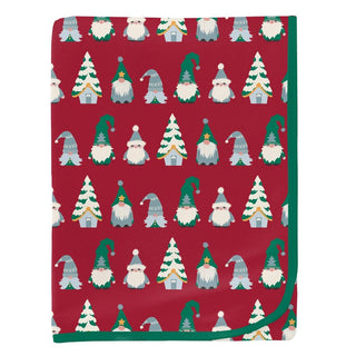 Kickee Pants Swaddling Blanket - Crimson Gnomes