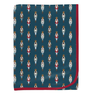 Bamboo Swaddling Blanket - Peacock Nutcrackers Swaddling Blankets