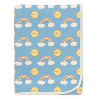 Kickee Pants Swaddling Blanket - Sunshine and Rainbows