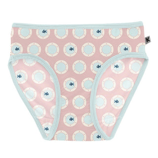 Bamboo Underwear - Baby Rose Porthole Toddler Underwear