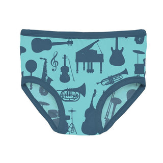 Bamboo Underwear - Iceberg Jazz Band Toddler Underwear