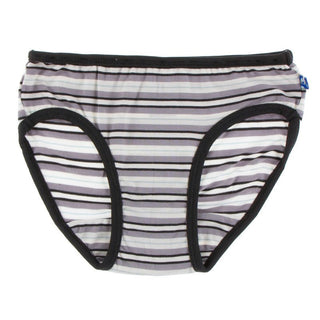 Bamboo Underwear - India Pure Stripe with Zebra Toddler Underwear