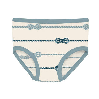 Bamboo Underwear - Natural Boat Rope Toddler Underwear