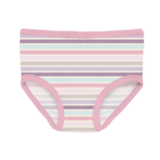 Kickee Pants Underwear (Set of 3) - Thistle Morning on the Farm, Lavender & Ice Cream Stripe