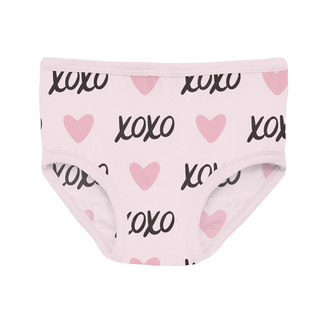 Kickee Pants Underwear - Shrinking Violet XOXO