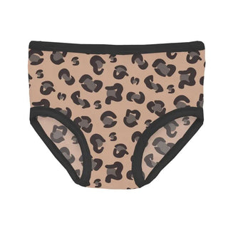 Kickee Pants Girl's Underwear - Suede Cheetah Print