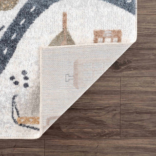 Mave Roads Washable Kids Rug