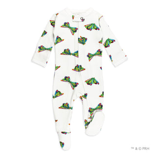 Footie with 2-Way Zipper - Butterfly L'ovedbaby