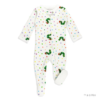 Footie with 2-Way Zipper - Caterpillar L'ovedbaby