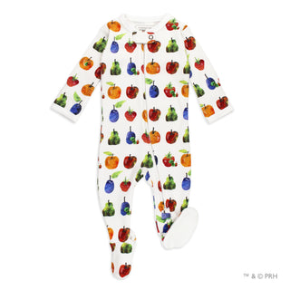 Footie with 2-Way Zipper - Fruit L'ovedbaby