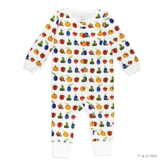 Footless Romper with 2-Way Zipper - Fruit L'ovedbaby