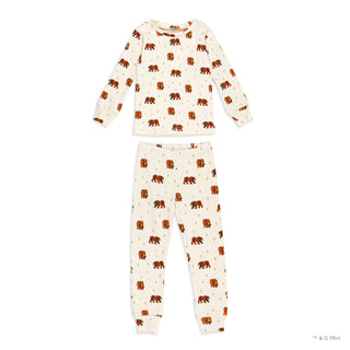 Long Sleeve Pajama Set - Brown Bear L'ovedbaby