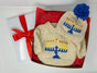 Menorah Sweater + Beanie