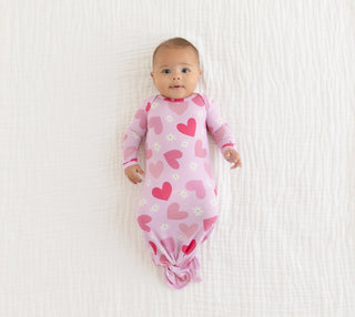 Girl's Print Bamboo Underwear - Baby Rose Happy Gumdrops