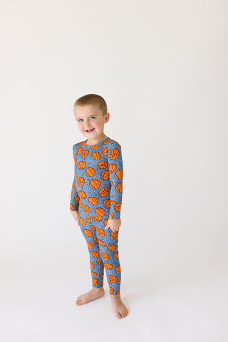 Bamboo Long Sleeve Pajama Set - Slam Dunk (Basketball)