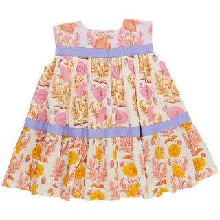 Pink Chicken Girl's Krista Dress - Gilded Floral Mix