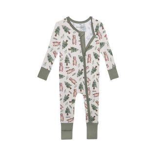 Posh Peanut Convertible Footie Romper - Beary