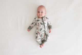 Posh Peanut Convertible Footie Romper - Beary