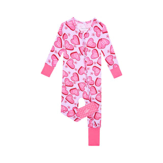 Posh Peanut Convertible Footie Romper - Besties