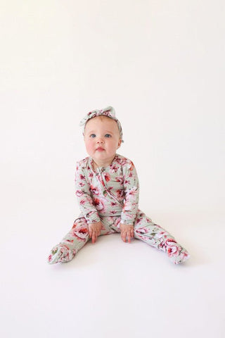 Posh Peanut Convertible Footie Romper - Millicent