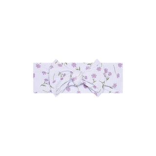 Infant Bamboo Swaddle and Headwrap Set - Jeanette (Floral) Swaddling Blankets