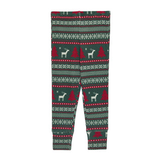 Posh Peanut Long Sleeve Pajama Set - Holiday Fair Isle