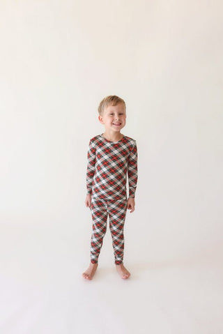 Bamboo Long Sleeve Pajama Set - Marqui (Plaid) Baby & Toddler Sleepwear