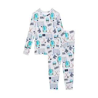 Bamboo Long Sleeve Pajama Set - Mayford (Ice Hockey) Baby & Toddler Sleepwear