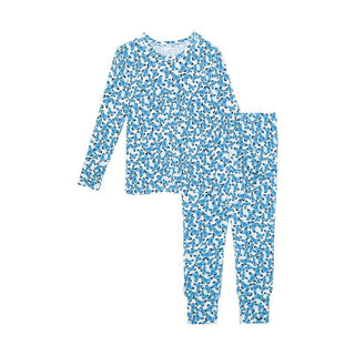 Bamboo Long Sleeve Pajama Set - Nayeli (Butterflies) Posh Peanut