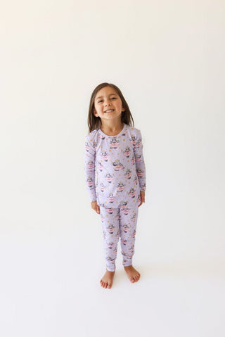 Bamboo Long Sleeve Pajama Set - Philomena (Hippos) Baby & Toddler Sleepwear