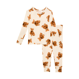 Bamboo Long Sleeve Pajama Set - Teddy Freddy Baby & Toddler Sleepwear