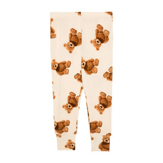 Bamboo Long Sleeve Pajama Set - Teddy Freddy Posh Peanut