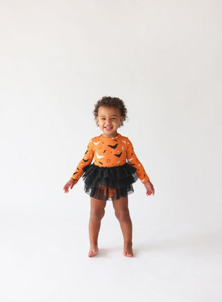 Posh Peanut Long Sleeve Tulle Skirt Bodysuit - Hendrix