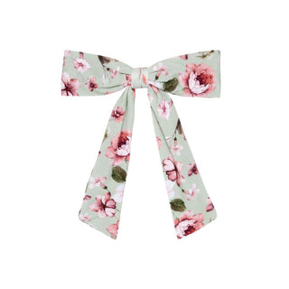 Bamboo Luxe Bow Hair Clip - Millicent (Floral) Baby & Toddler Clothing Accessories