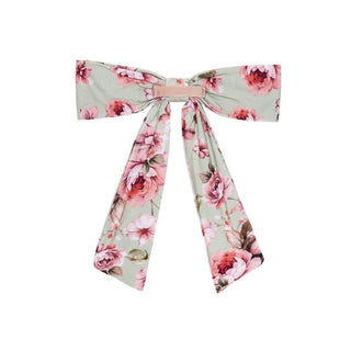 Bamboo Luxe Bow Hair Clip - Millicent (Floral) Baby & Toddler Clothing Accessories