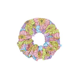 Bamboo Luxe Oversized Scrunchie - Kourtney (Floral) Baby & Toddler Clothing Accessories