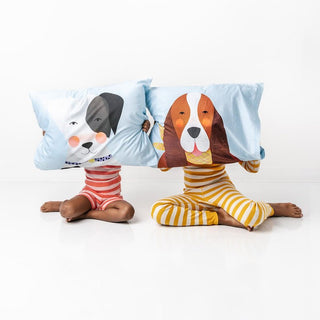 Pillowcases (Pack of 2), Dog - Standard Size Pillowcase Pillowcases & Shams