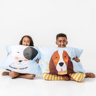 Pillowcases (Pack of 2), Dog - Standard Size Pillowcase Pillowcases & Shams