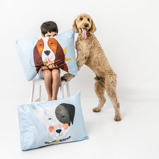 Pillowcases (Pack of 2), Dog - Standard Size Pillowcase Pillowcases & Shams