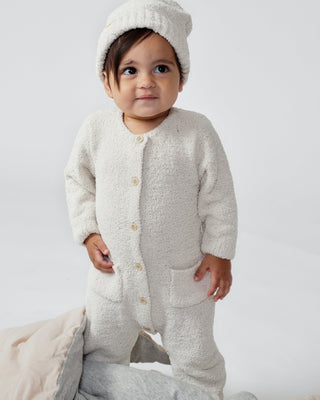 Long Sleeve Jumpsuit - Fuzzy comfywear 7AMEnfant