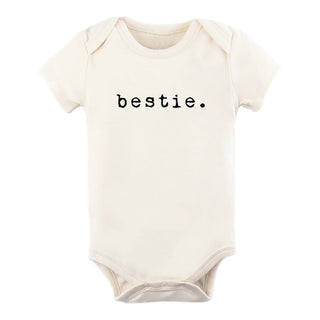 Organic Cotton Short Sleeve Bodysuit - Bestie