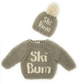 Ski Bum Sweater and Beanie Holiday Gift Box Baby Riddle